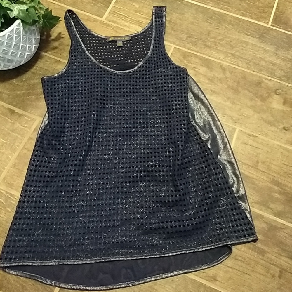 Outback Red blue sheer tank